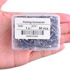 Kit 50 pçs Conector de Anzol Interlock